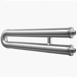 Регистры отопления двухрядные РЗЭ-2x48x2.0-2000 мм
