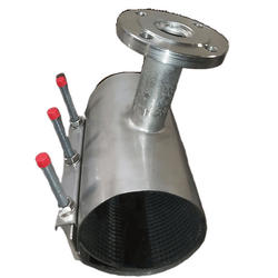 Хомут врезной ОД=120-131 L=500 фланец ДУ50